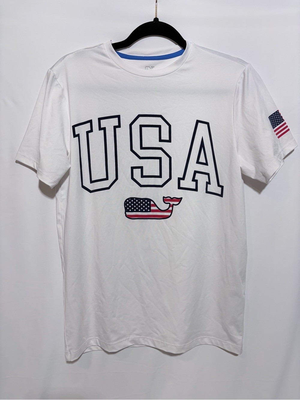 White Performance USA T-Shirt Size XS